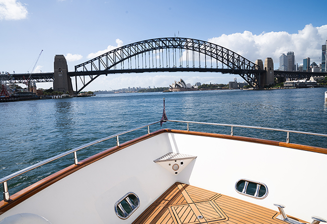 Lady Pamela   Sydney Harbour Bridge 